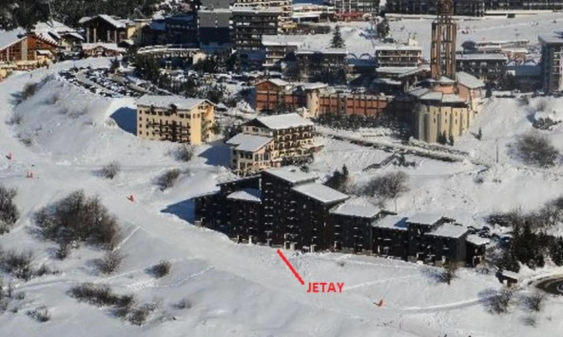 Residence Jetay - Studio 4 Personnes Au Menuires Avec Vue Sur La Masse Mae-4214 Saint-Martin-de-Belleville France